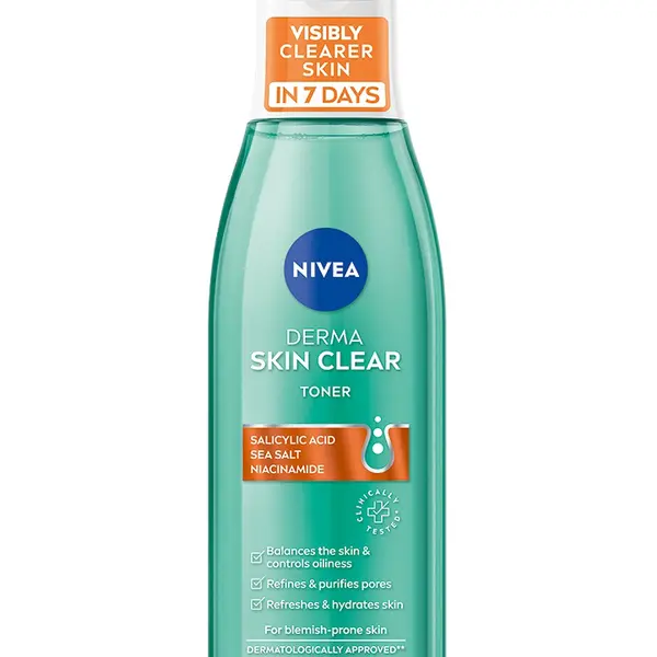 Nivea Derma Skin Clear pleťová voda 200 ml