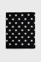 Nákrčník Newland Kaja dámský, černá barva, vzorovaný