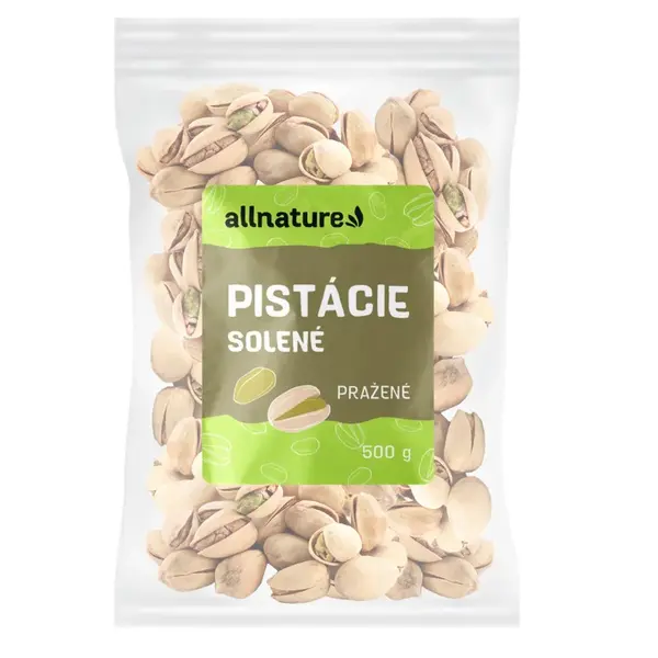 Allnature Pistácie pražené solené 500 g