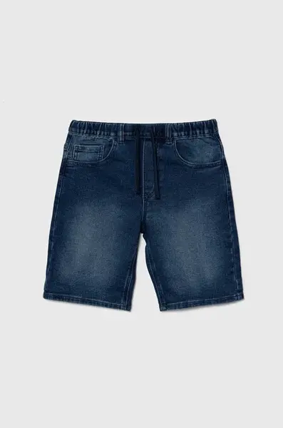 Dětské riflové kraťasy United Colors of Benetton nastavitelný pas