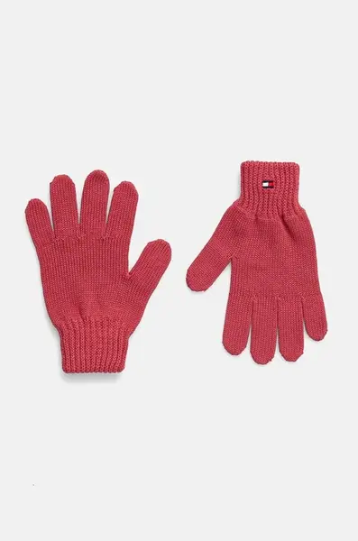 Dětské bavlněné rukavice Tommy Hilfiger