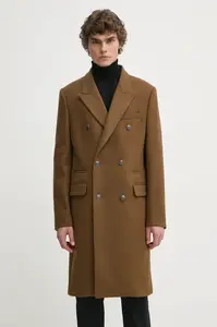 Vlněný kabát The Kooples