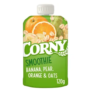 Corny Smoothie banán, hruška, pomeranč, ovesné vločky kapsička 120 g