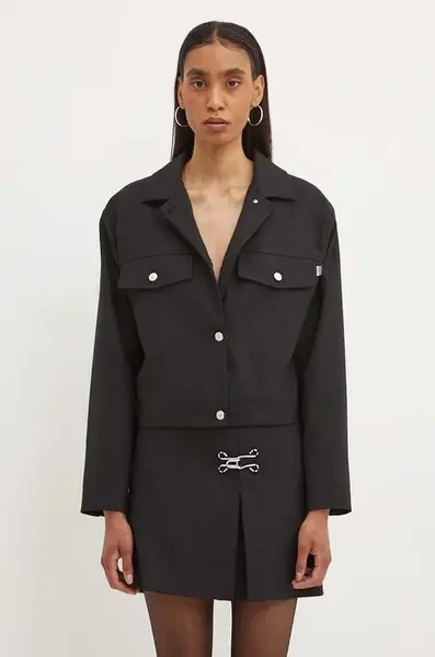 Bunda s příměsí vlny Moschino Jeans