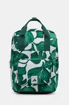 Batoh adidas W LEAF BACKPACK dámský, zelená barva, velký, vzorovaný, JG1111