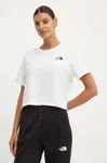 Tričko The North Face W Simple Dome Cropped Slim Tee