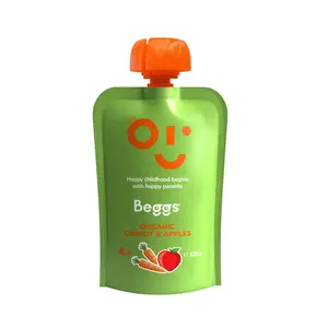 Beggs BIO Kapsička mrkev a jablka 4m+ 120 g