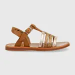 Dětské kožené sandály Pom D'api
