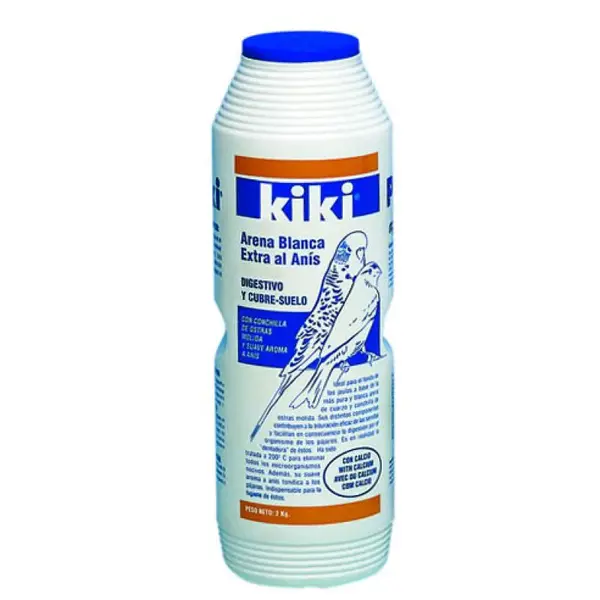 KIKI ARENA BLANCA 2kg piesok s anízom pre vtáky