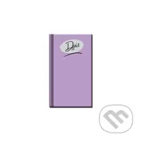 Mini diár COLORS 2026 (fialový) (12-mesačný, A6)