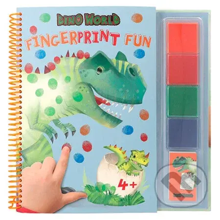 Maľovanky Dino World (4 farby - výnimočné omaľovánky značky Dino World.)