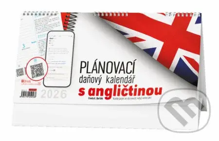 Plánovací daňový kalendář 2026 - stolní kalendář