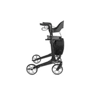 Ultraľahké karbónové 4-kolesové chodítko FUTURO čierne