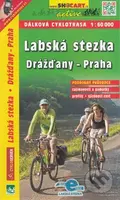Labská stezka, Drážďany - Praha 1:60 000