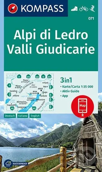 Alpi di Ledro - Valli Giudicarie (3 in 1 (WK 071, 1:35.000))