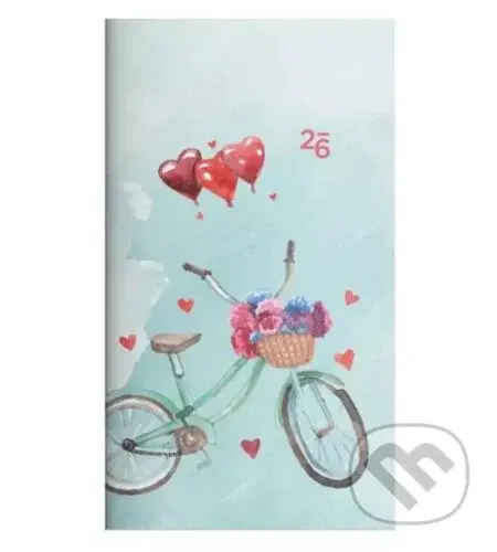 Vreckový diár 14-dňový 2026 - Paríž