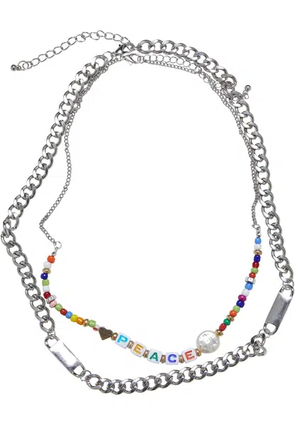 Necklace 2-Pack - silver colors