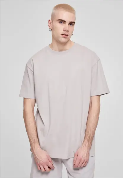 Heavy oversized light asphalt t-shirt