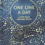 One Line a Day (Celestial) (A Five-Year Memory Book)