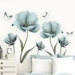 Samolepka na stenu/Tapeta Floral H16466