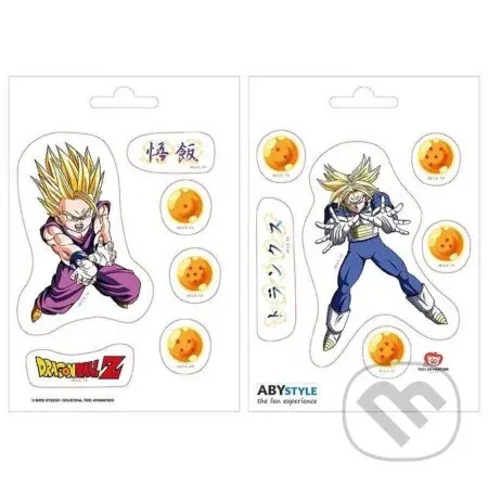Samolepky Dragon Ball - Gohan & Trunks