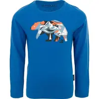 ALPINE PRO CREWO Detské tričko, modrá, veľkosť 128-134