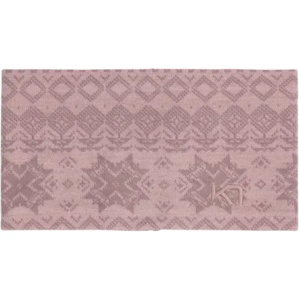 KARI TRAA VILMA Dámská merino čelenka, růžová, velikost UNI