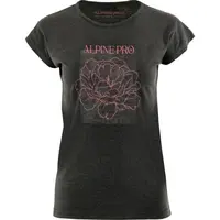 ALPINE PRO SEWRA Dámské triko, černá, velikost