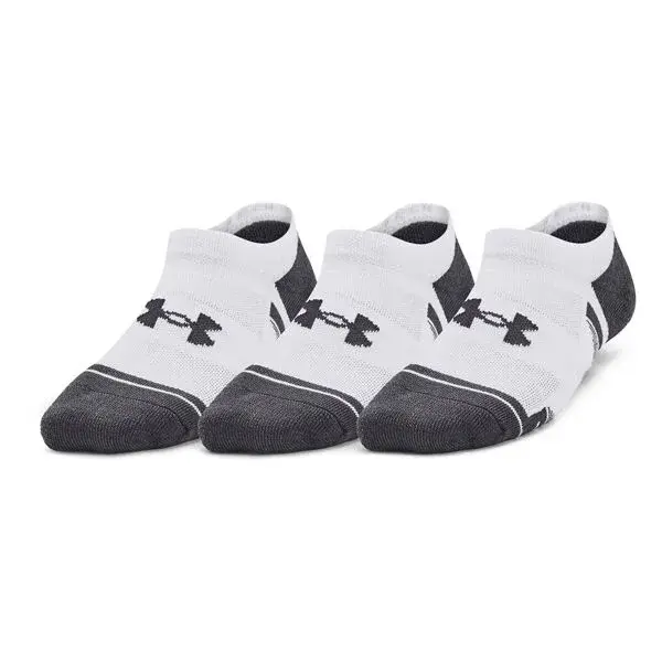 Under Armour PERFORMANCE TECH 3PK Dětské ponožky, bílá, velikost