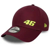 New Era VR46 SEASONAL 9FORTY Kšiltovka, vínová, velikost UNI