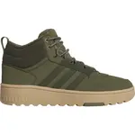 adidas HOOPS 4.0 MID WINTERIZED Pánské zimní tenisky, zelená, velikost 42 2/3