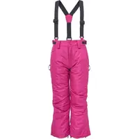 LOAP CUAL Dětské lyžařské kalhoty, růžová, velikost 134-140