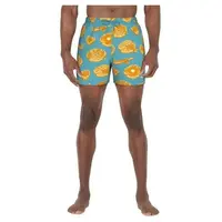 Nike MULTI PRINT Pánské plavecké šortky, žlutá, velikost