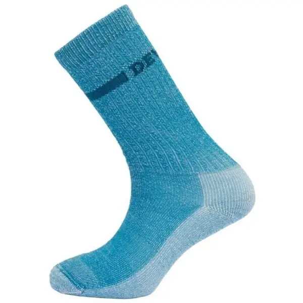 Devold OUTDOOR MERINO SOCKS Sportovní vlněné ponožky, tyrkysová, velikost