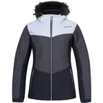 Hannah NIQUE Dámská lyžařská bunda, tmavě šedá, velikost