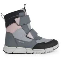 Geox J FLEXYPER B. Dívčí kotníkové boty, šedá, velikost