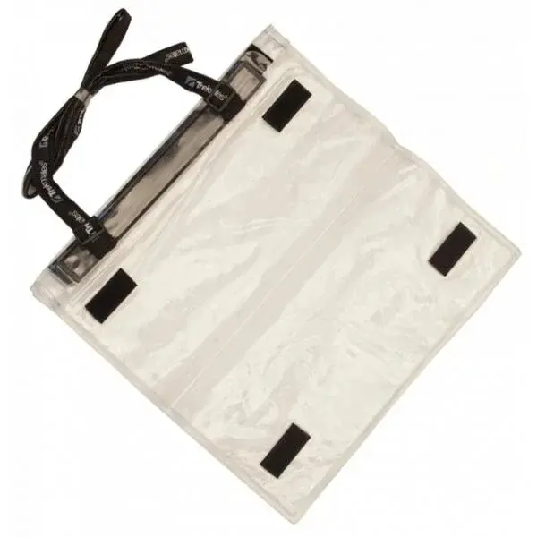 TREKMATES DRY MAP CASE Pouzdro na mapu, transparentní, velikost