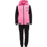 Lewro KITSILA Dívčí tepláková souprava, černá, velikost 140-146