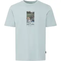 BLEND BHKIAM Pánské tričko, světle modrá, velikost