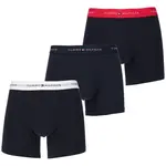 Tommy Hilfiger 3P BOXER BRIEF WB Pánské trenky, tmavě modrá, velikost S