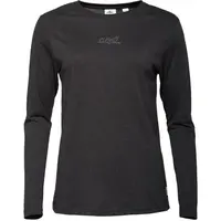 O'Neill ESSENTIALS SCRIPT L/SLV Dámské tričko s dlouhým rukávem, černá, velikost