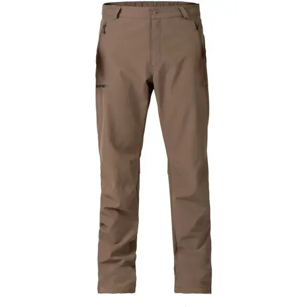 Hannah GARDY Pánské membránové softshellové kalhoty, hnědá, velikost