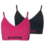 Lotto LIANI Dívčí sportovní podprsenka, tmavě modrá, velikost 128-134