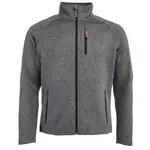 Willard ENRIKE Pánská fleecová mikina svetrového vzhledu, tmavě šedá, velikost