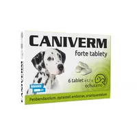 Bioveta Caniverm forte 0,7 g 6 tablet