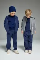 Dětský kardigan s příměsí vlny Emporio Armani