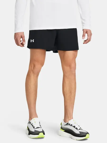 Under Armour Kraťasy UA LAUNCH 5'' SHORTS-BLK - Pánské