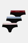 Spodní prádlo Calvin Klein Underwear 3-pack pánské, šedá barva, LV00NB4388