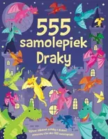 555 samolepiek Draky