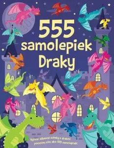 555 samolepiek Draky